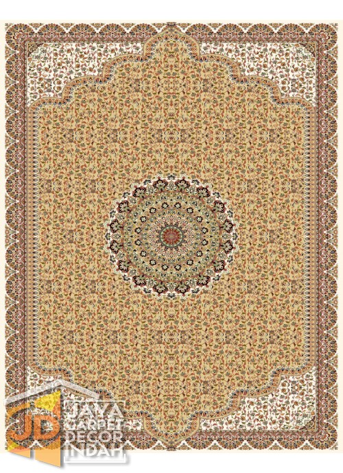 Karpet Permadani Solomon 700 Reeds Kamand Cream 3614 ukuran 120x160,160x230, 200x300, 250x350, 300x400